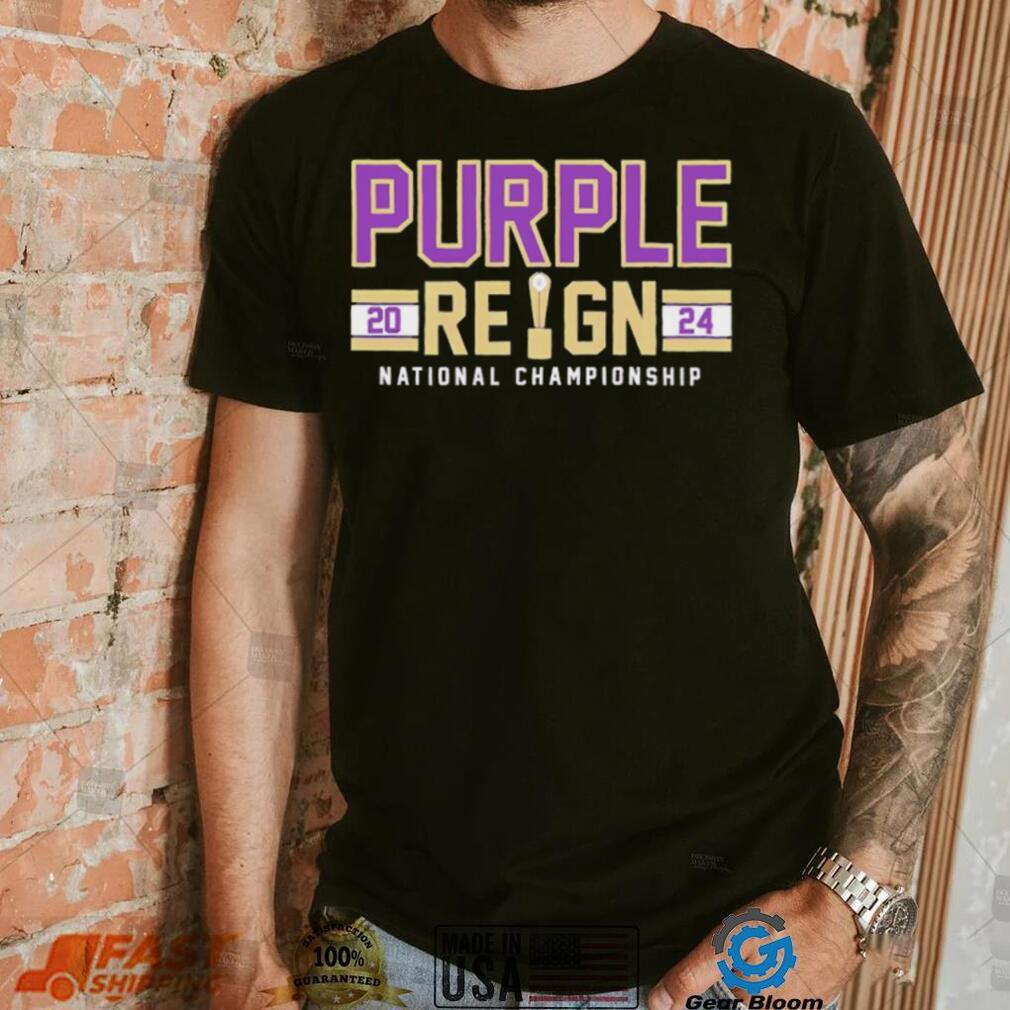 Washington Huskies purple reign 2024 national championship shirt Washington Huskies purple reign 2024 national championship shirt