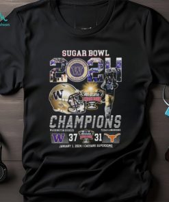 Washington Huskies sugar bowl 2024 champions allstate sugar bowl shirt