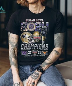 Washington Huskies sugar bowl 2024 champions allstate sugar bowl shirt