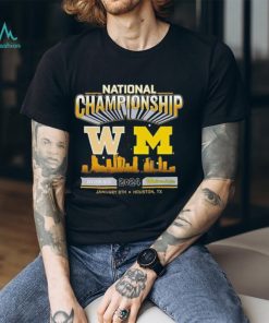 Washington Huskies vs Michigan Wolverines 2024 national championship T Shirt, hoodie, sweater, long sleeve and tank top Washington Huskies vs Michigan Wolverines 2024 national championship T Shirt