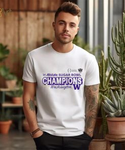 Washington HuskiesCollege Football Playoff 2024 Sugar Bowl Champions shirt