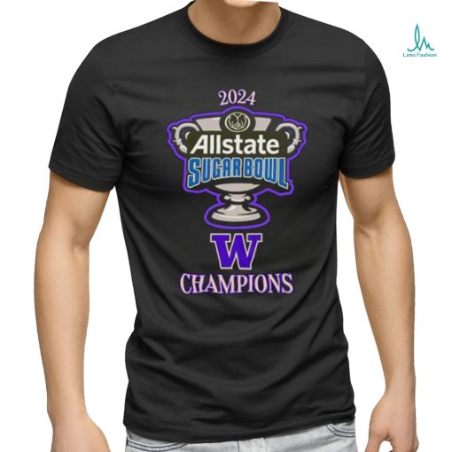 Washington Husky Allstate Sugar Bowl Champions 2024 T Shirts