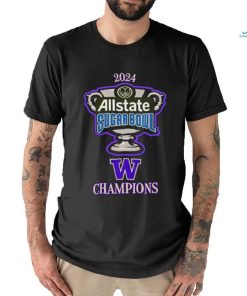 Washington Husky Allstate Sugar Bowl Champions 2024 T Shirts