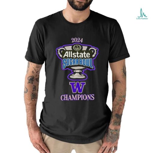 Washington Husky Allstate Sugar Bowl Champions 2024 T Shirts
