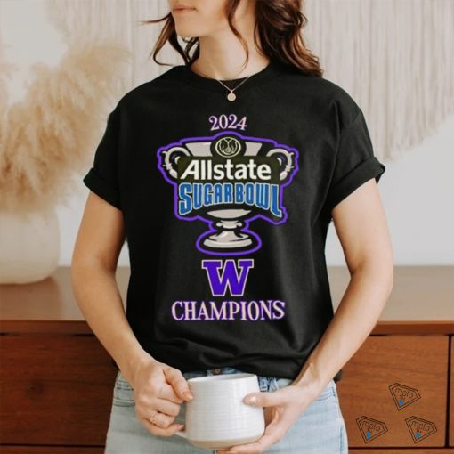 Washington Husky Allstate Sugar Bowl Champions 2024 T Shirts