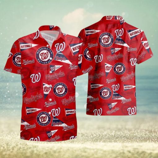 Washington Nationals Hawaiian Shirt And Short