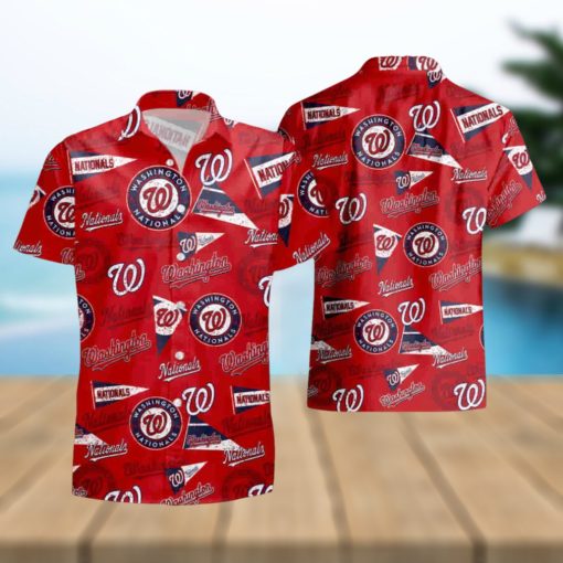 Washington Nationals Hawaiian Shirt And Short