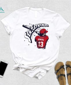Washington Nationals Nick Senzel Senzational 13 signature shirt