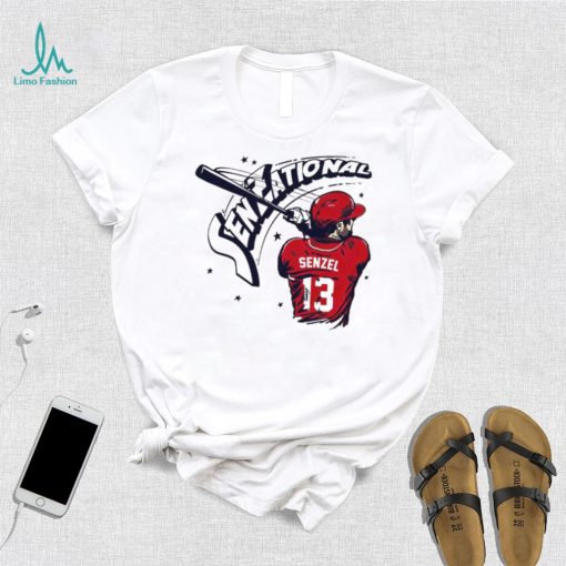 Washington Nationals Nick Senzel Senzational 13 signature shirt