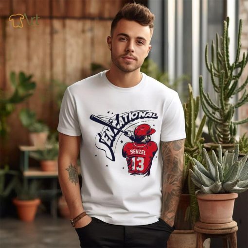 Washington Nationals Nick Senzel Senzational 13 signature shirt