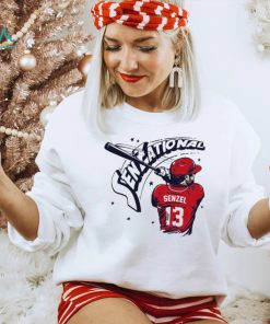 Washington Nationals Nick Senzel Senzational 13 signature shirt