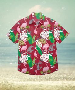 Washington State Cougars Floral Hawaiian Shirt