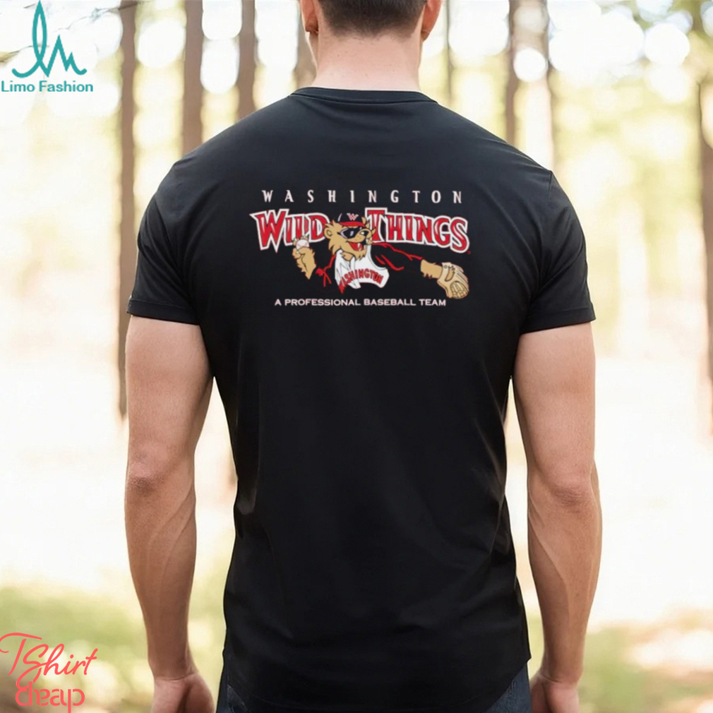 Washington Wild Things A professional baseball team shirt Washington Wild Things A professional baseball team shirt