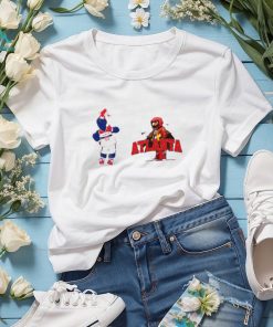 Washington Wizards VS Atlanta Hawks NBA 2024 mascot cartoon basketball shirt