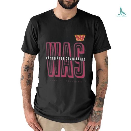Washington commanders new era black scrimmage shirt