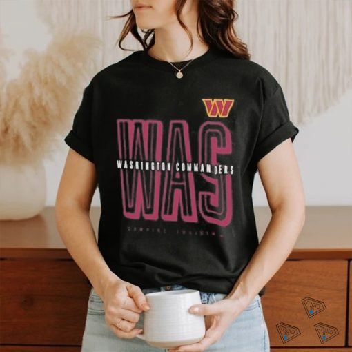 Washington commanders new era black scrimmage shirt