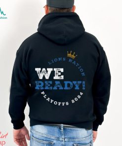 We Ready! 2024 Playoffs Black T Shirt