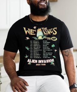We The Kings Alien Tour 2024 shirt
