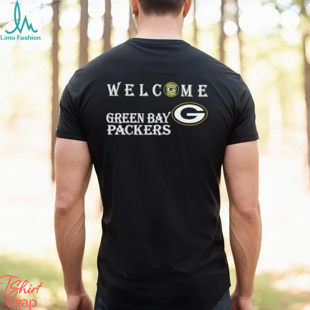 Welcome this house cheers for the Green Bay Packers shirt Welcome this house cheers for the Green Bay Packers shirt