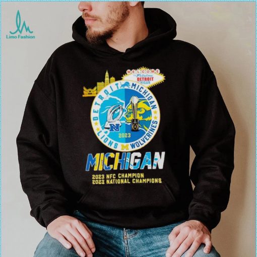 Welcome to Fabulous Detroit Lions Michigan Wolverines 2023 shirt
