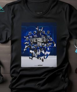 We’re In New York Giants Playoff Time 2024 Shirt