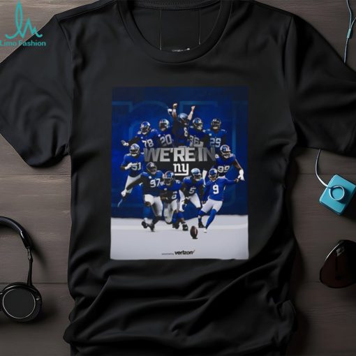 We’re In New York Giants Playoff Time 2024 Shirt