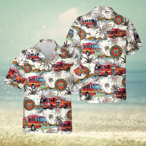 West Palm Beach Fire Rescue Hawaiian Shirt Cute Summer Gift For Men And Women