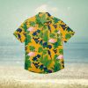 West Virginia Mountaineers Flamingo Hawaiian Shirt