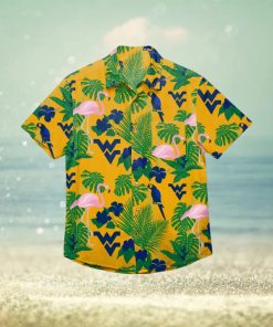 West Virginia Mountaineers Floral Hawaiian Shirt