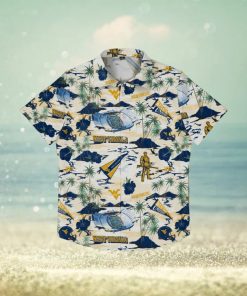 West Virginia Mountaineers Thematic Stadium Print Hawaiian Shirt