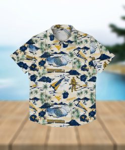 West Virginia Mountaineers Thematic Stadium Print Hawaiian Shirt