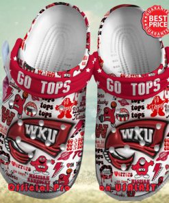 Western Kentucky Hilltoppers Go Tops And Lady Toopers Crocs Clog Shoes