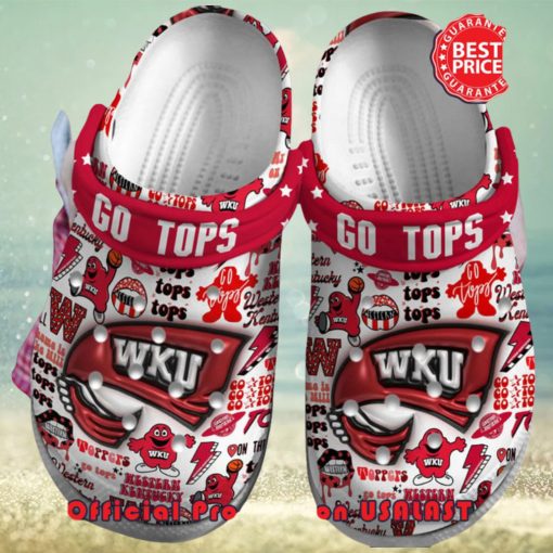 Western Kentucky Hilltoppers Go Tops And Lady Toopers Crocs Clog Shoes