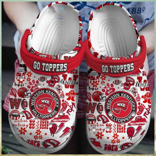 Western Kentucky Hilltoppers Ncaa Go Tops Clogs Crocs