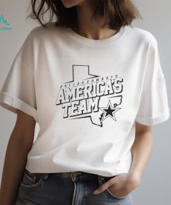 White Or Black Map Dallas Cowboys Americas Team Shirt+