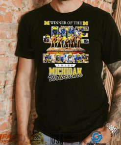 Winner of the Joe Moore award Michigan Wolverines 2024 shirt