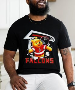 Winnie The Pooh FLN Football Atlanta Falcons T Shirt