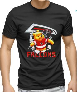 Winnie The Pooh FLN Football Atlanta Falcons T Shirt