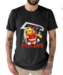 Winnie The Pooh FLN Football Atlanta Falcons T Shirt