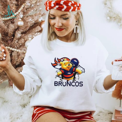 Winnie The Pooh FLN Football Denver Broncos shirt