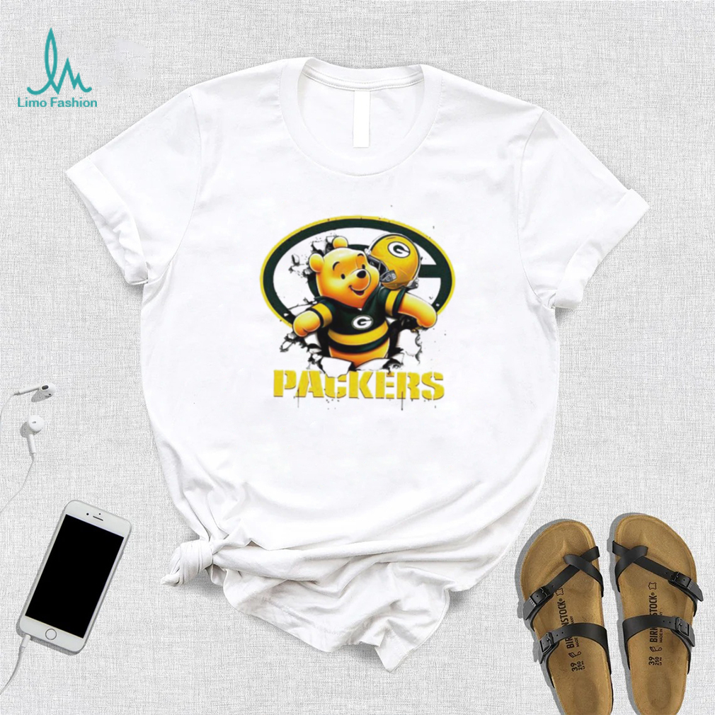 Winnie The Pooh FLN Football Green Bay Packers shirt Winnie The Pooh FLN Football Green Bay Packers shirt