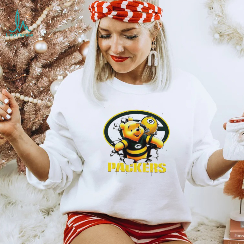 Winnie The Pooh FLN Football Green Bay Packers shirt Winnie The Pooh FLN Football Green Bay Packers shirt
