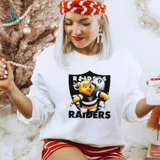 Winnie The Pooh FLN Football Las Vegas Raiders shirt