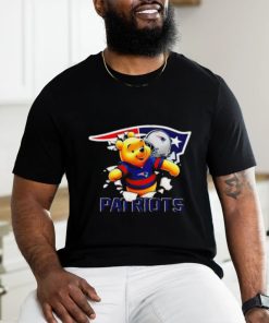 Winnie The Pooh FLN Football New England Patriots T Shirt