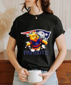 Winnie The Pooh FLN Football New England Patriots T Shirt