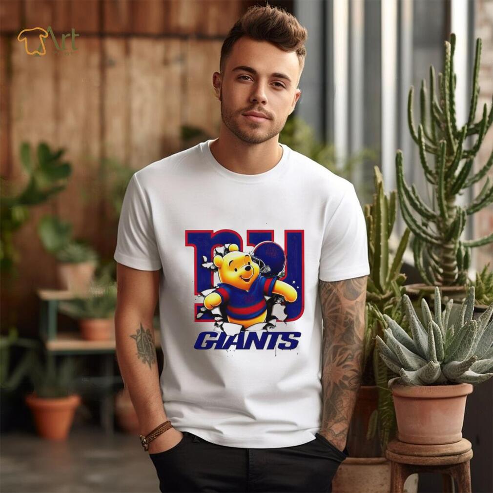 Winnie The Pooh FLN Football New York Giants shirt Winnie The Pooh FLN Football New York Giants shirt