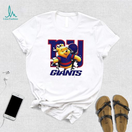 Winnie The Pooh FLN Football New York Giants shirt