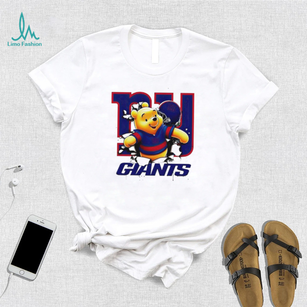 Winnie The Pooh FLN Football New York Giants shirt Winnie The Pooh FLN Football New York Giants shirt