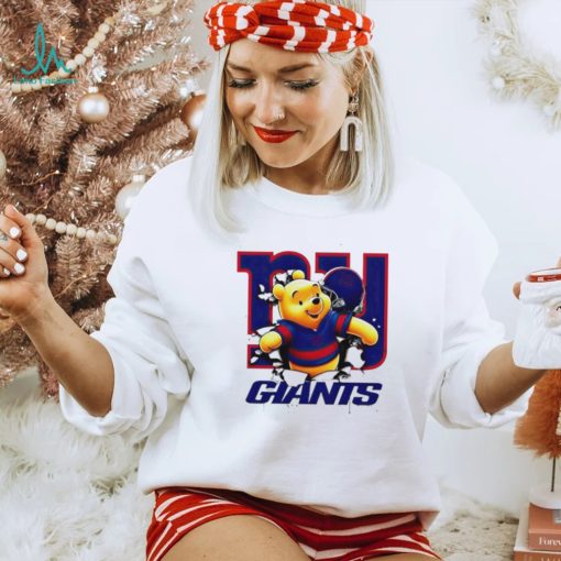 Winnie The Pooh FLN Football New York Giants shirt
