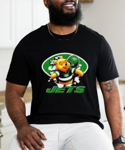 Winnie The Pooh FLN Football New York Jets T Shirt